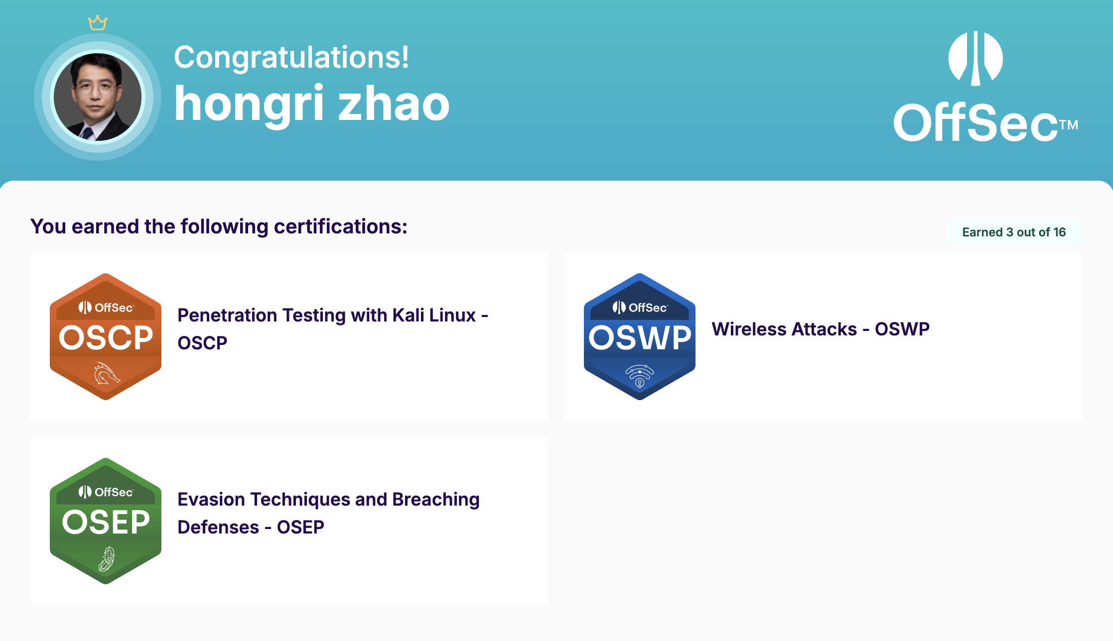 OffSec Certifications